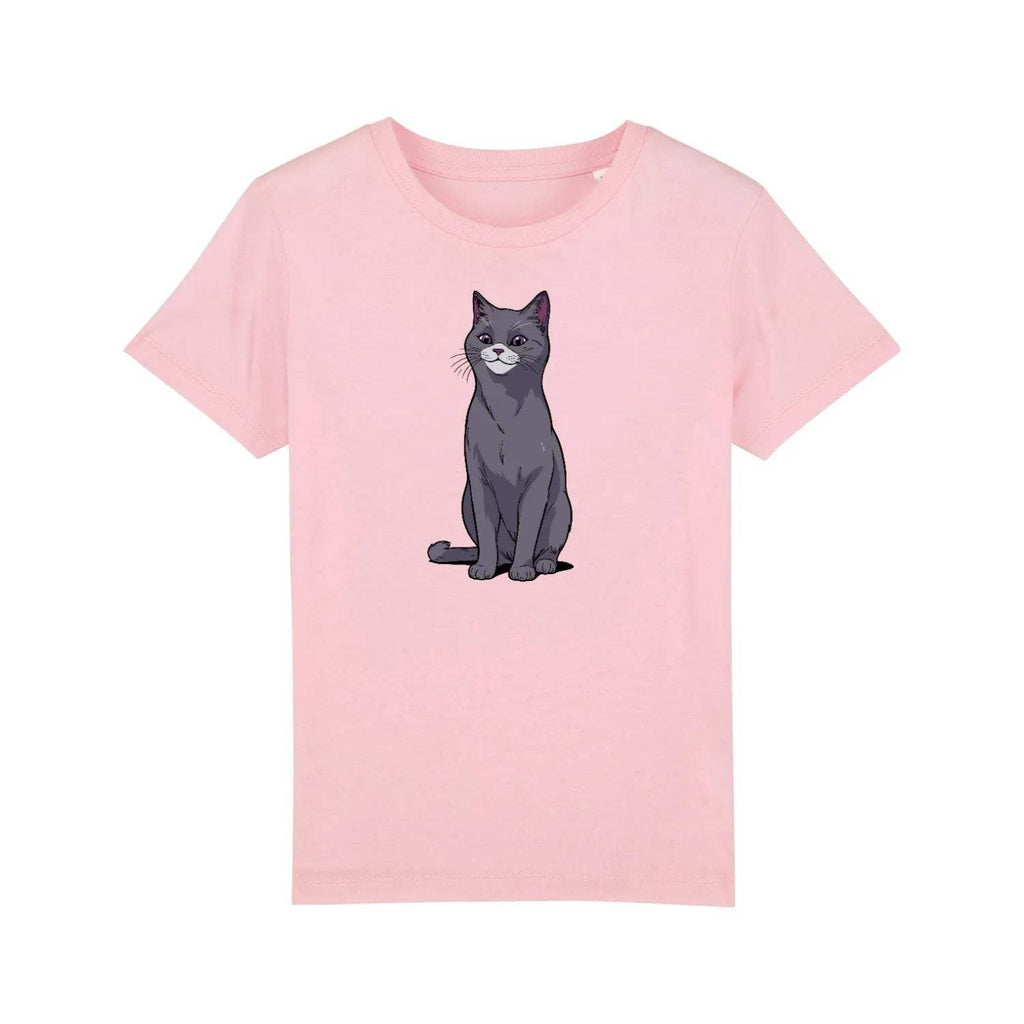 Karajan, der Kater aufmerksam - Kids T-Shirt