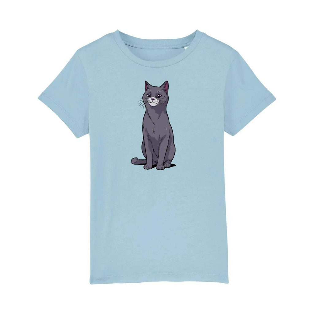 Karajan, der Kater aufmerksam - Kids T-Shirt