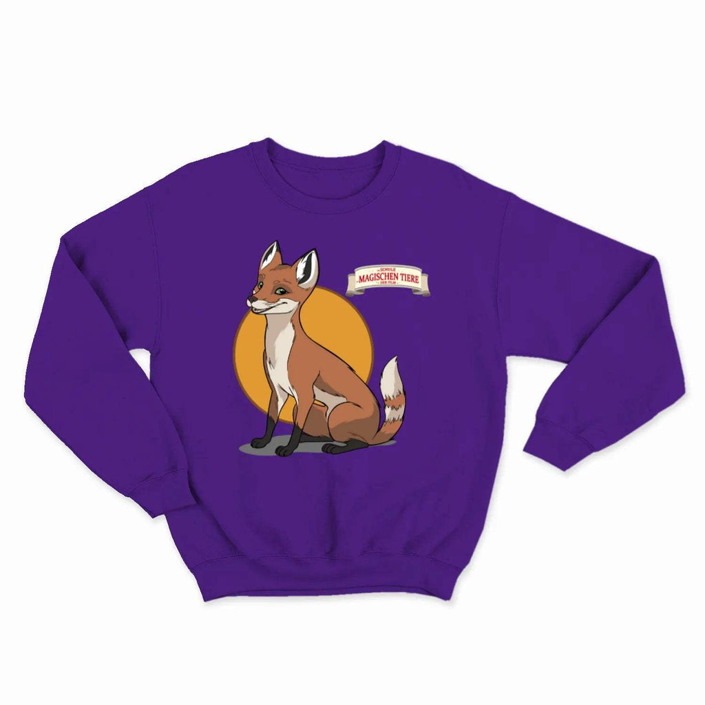 Rabbat, der Fuchs (rund) -  Kids Sweatshirt