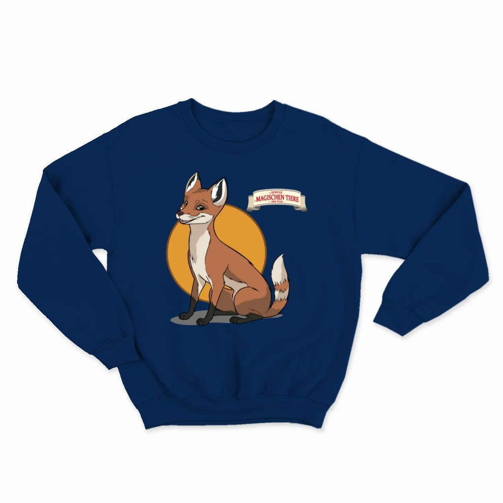 Rabbat, der Fuchs (rund) -  Kids Sweatshirt