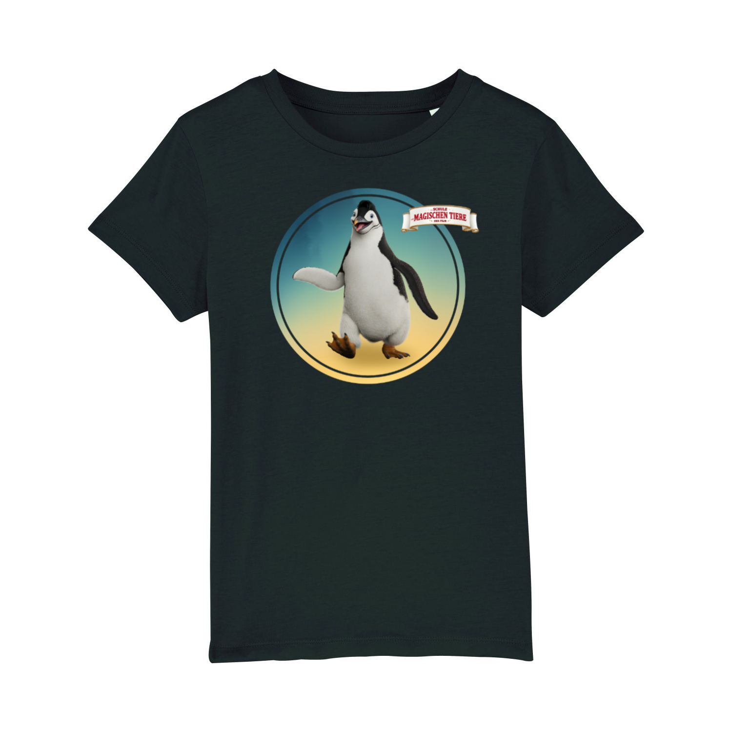 Juri, der Pinguin (Rund) II – Kids T-Shirt