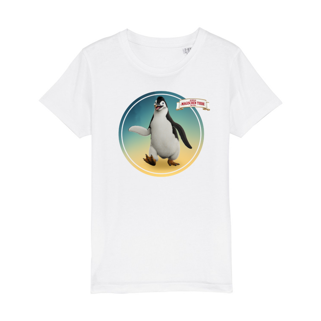 Juri, der Pinguin (Rund) II – Kids T-Shirt