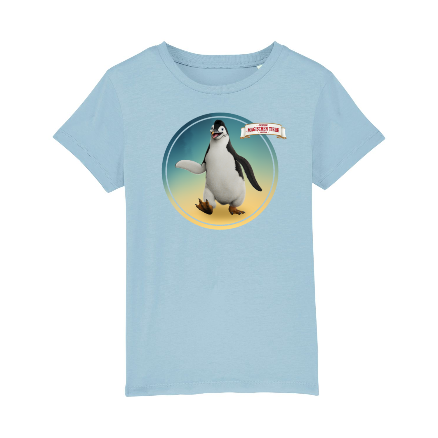 Juri, der Pinguin (Rund) II – Kids T-Shirt