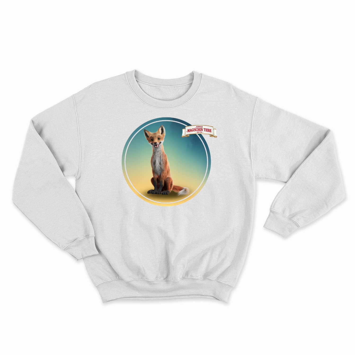 Rabbat, der Fuchs (Rund) II – Kids Sweatshirt