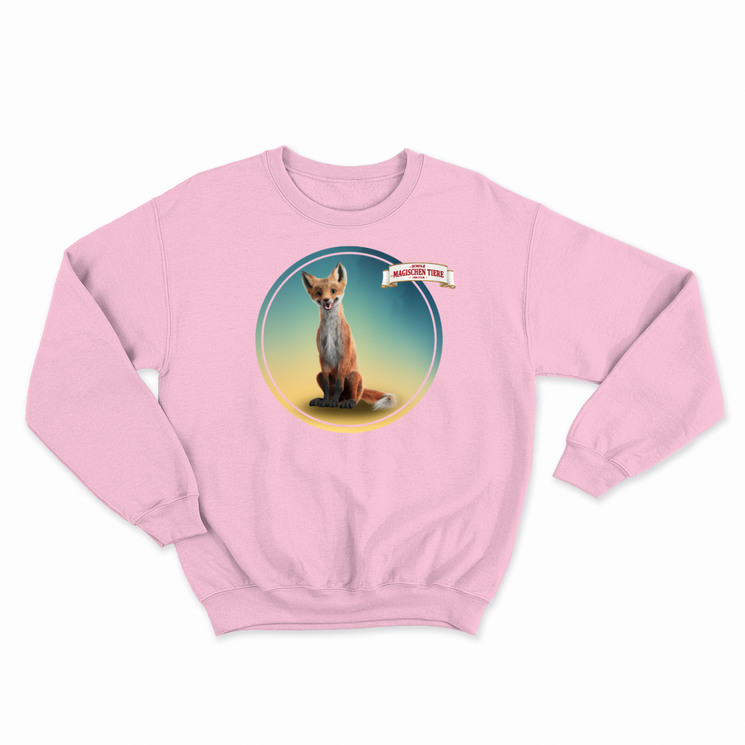Rabbat, der Fuchs (Rund) II – Kids Sweatshirt