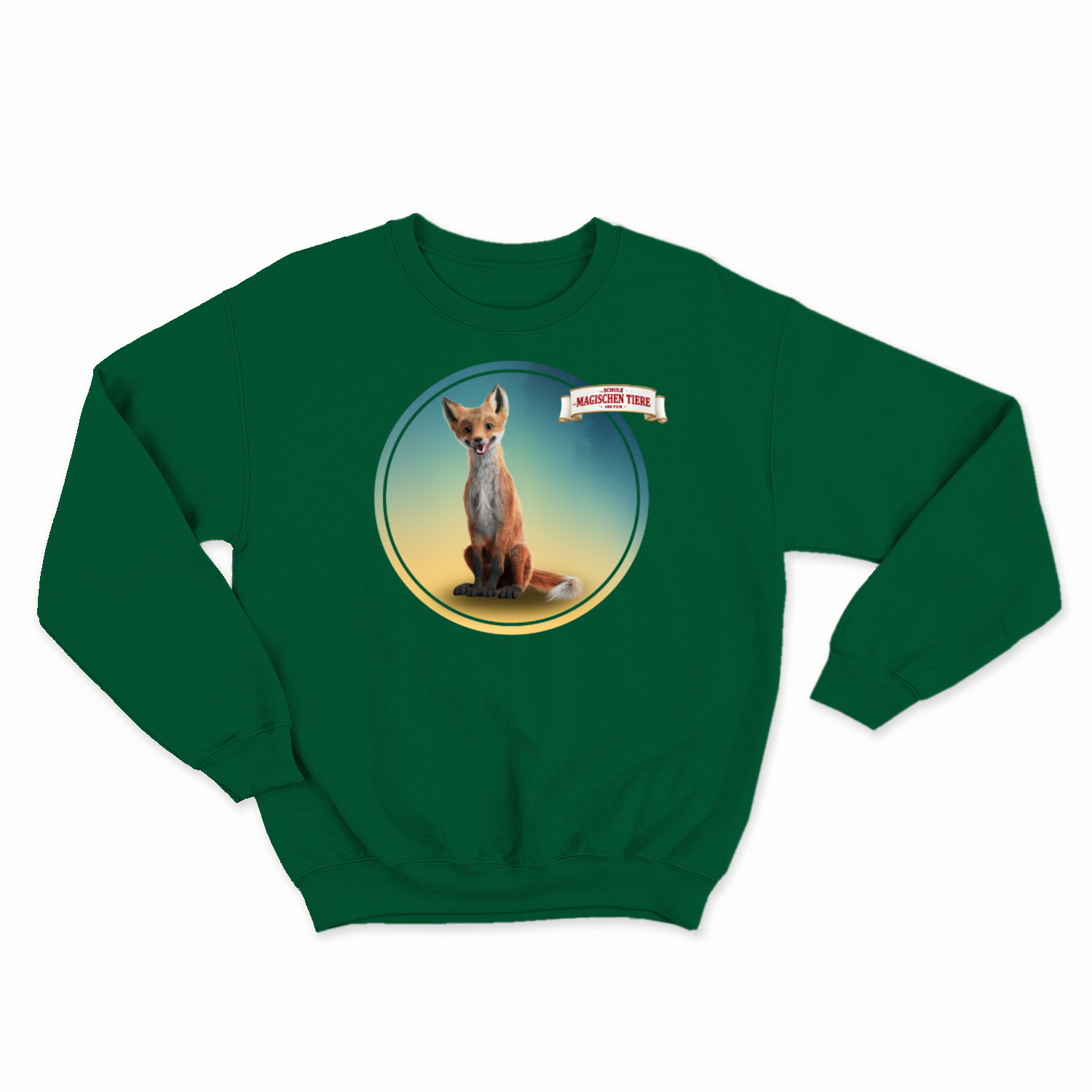 Rabbat, der Fuchs (Rund) II – Kids Sweatshirt