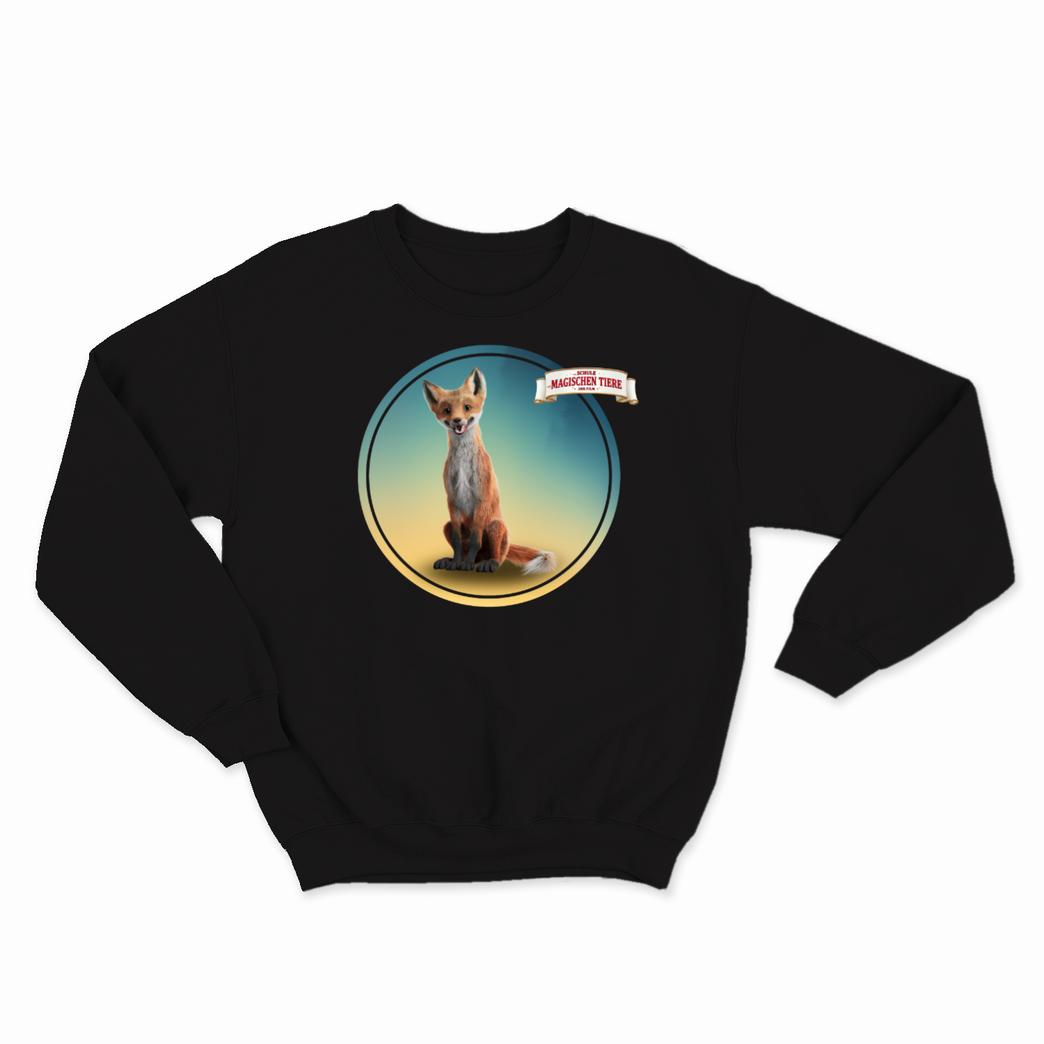 Rabbat, der Fuchs (Rund) II – Kids Sweatshirt