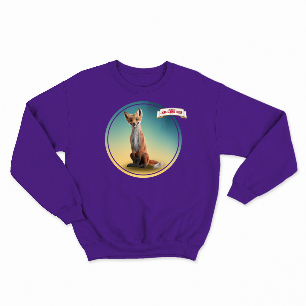Rabbat, der Fuchs (Rund) II – Kids Sweatshirt