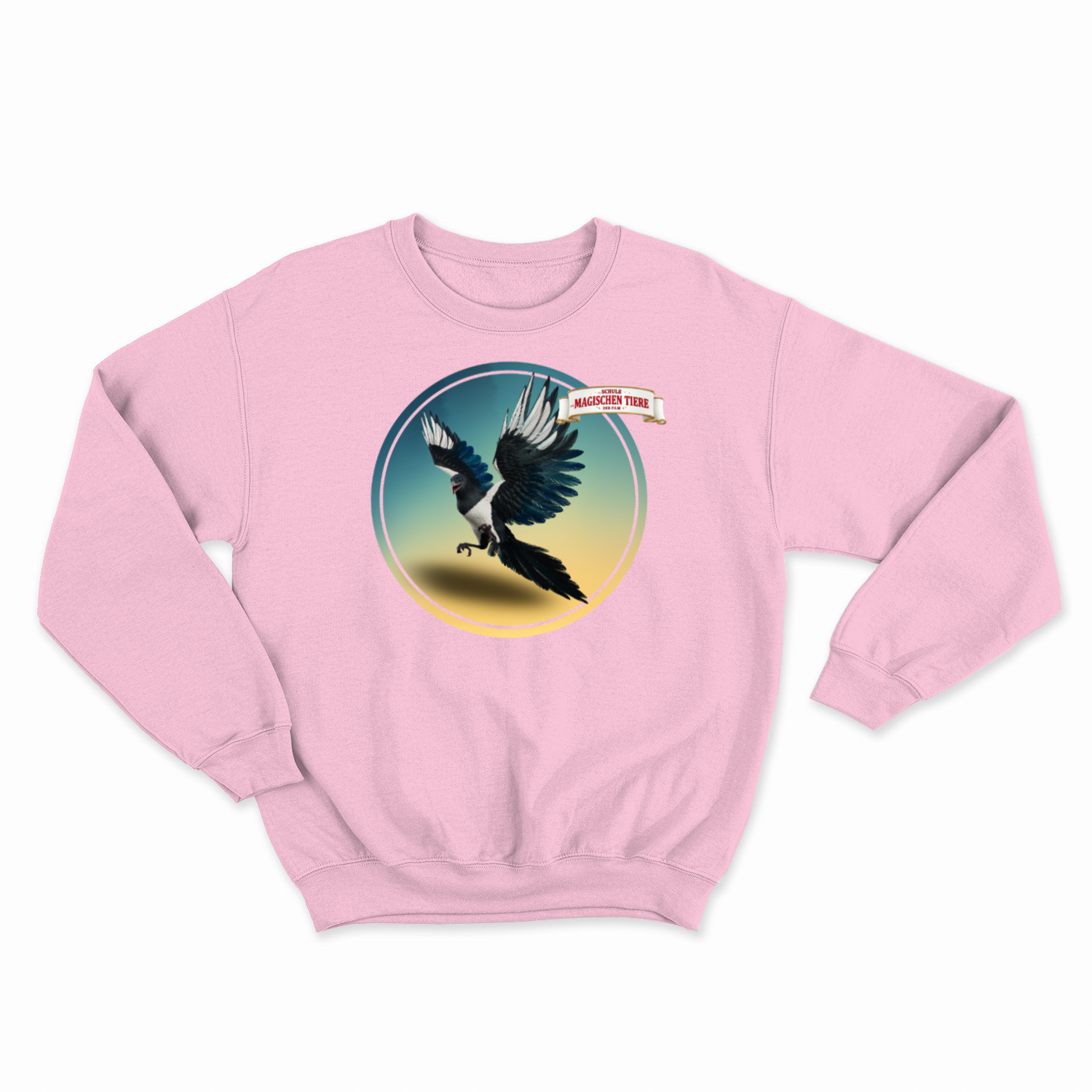 Pinkie, die Elster (Rund) II – Kids Sweatshirt