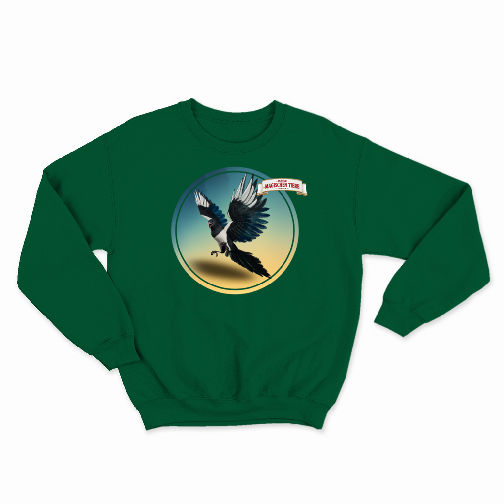 Pinkie, die Elster (Rund) II – Kids Sweatshirt
