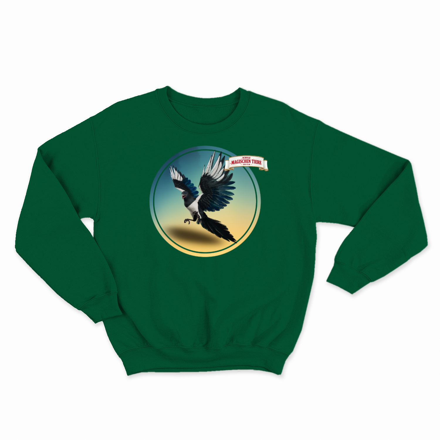 Pinkie, die Elster (Rund) II – Kids Sweatshirt