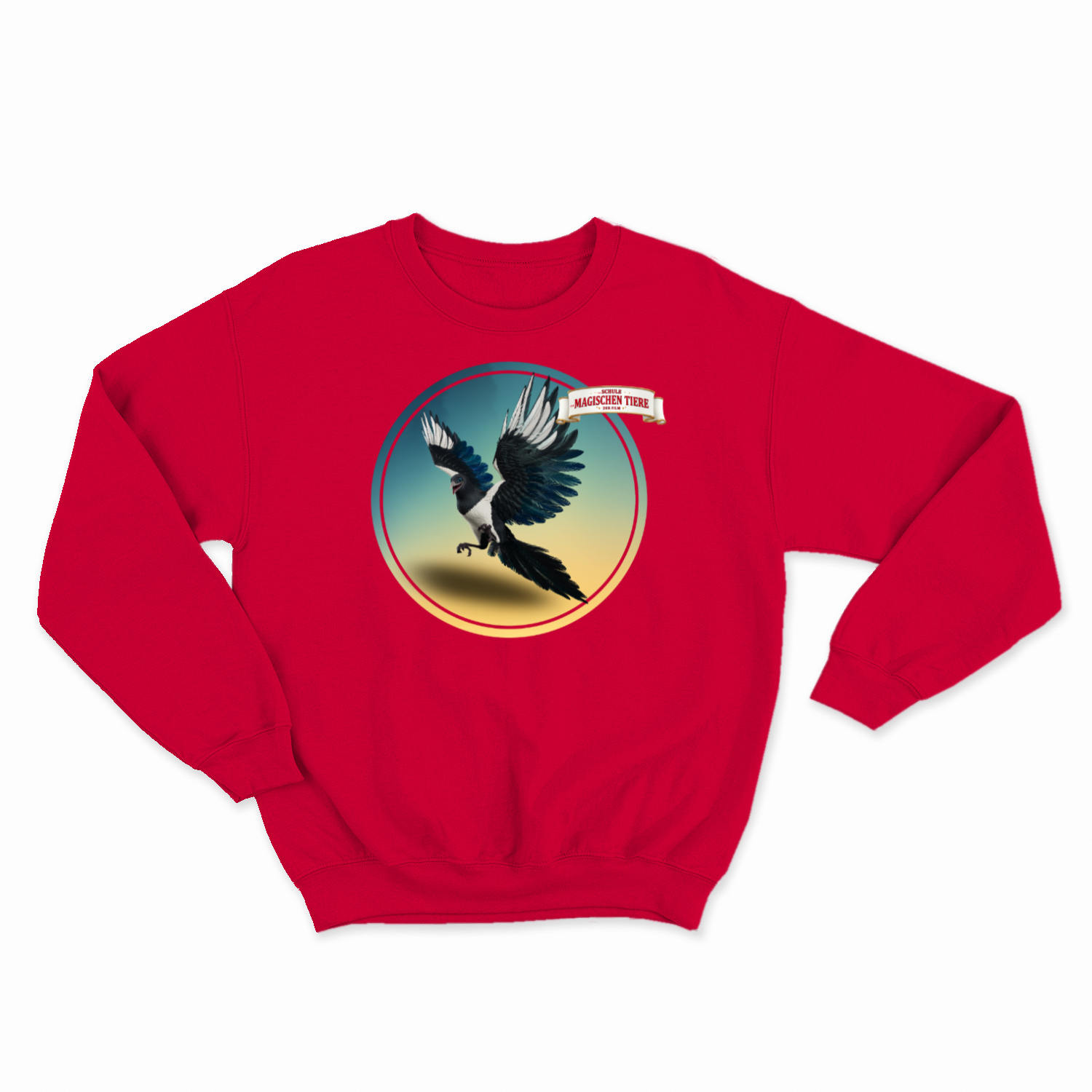 Pinkie, die Elster (Rund) II – Kids Sweatshirt