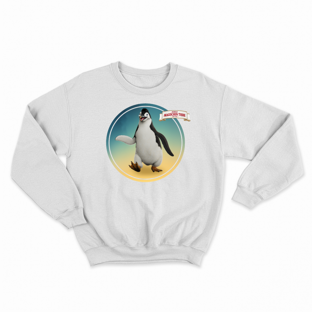 Juri, der Pinguin (Rund) II – Kids Sweatshirt