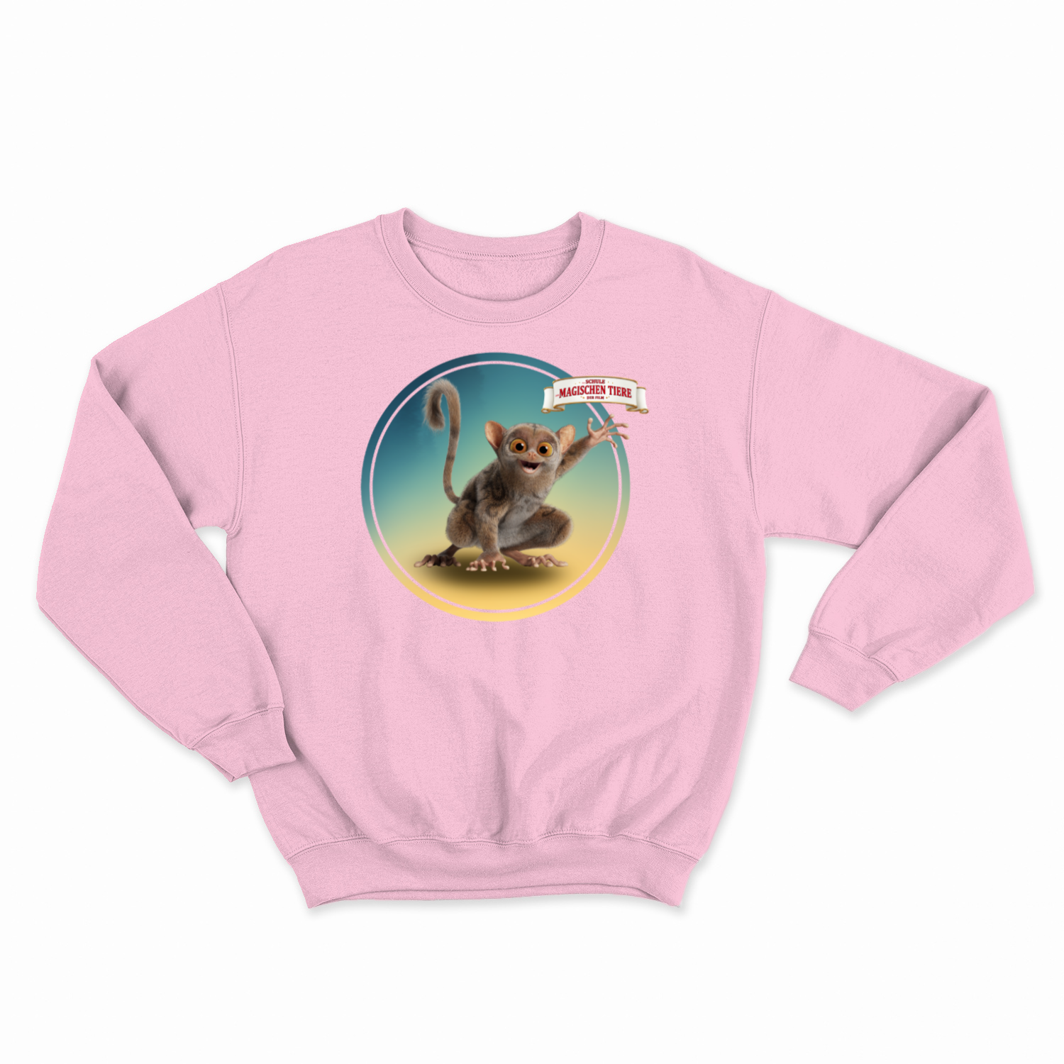 Fitzgeraldo, der Koboldmaki (Rund) II – Kids Sweatshirt