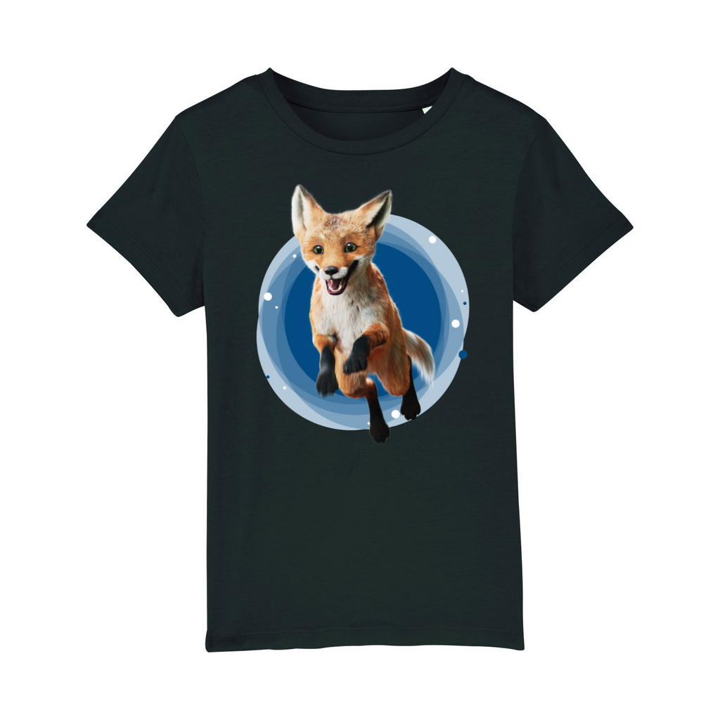 Rabbat, der Fuchs springend - Kids T-Shirt
