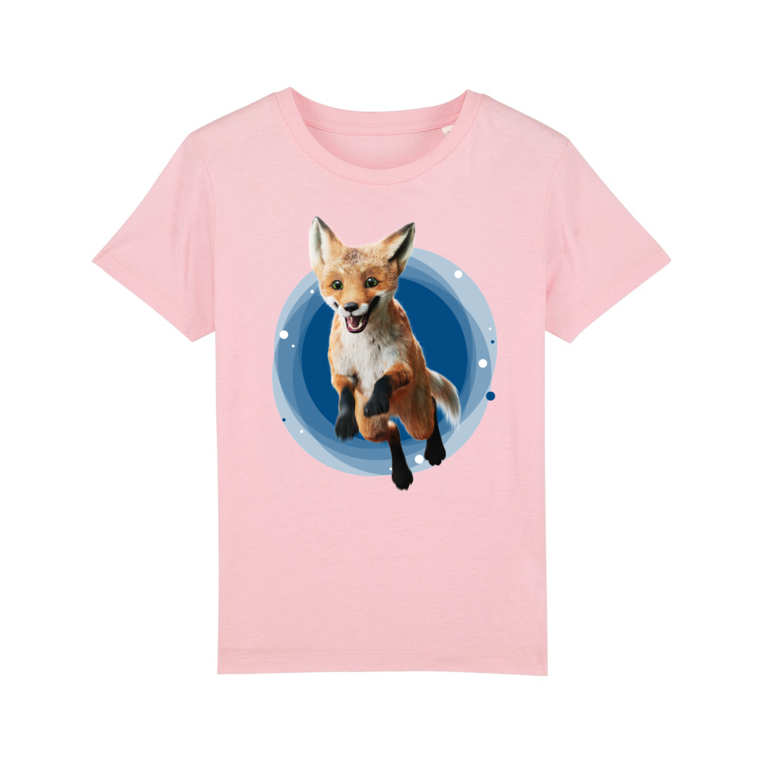 Rabbat, der Fuchs springend - Kids T-Shirt