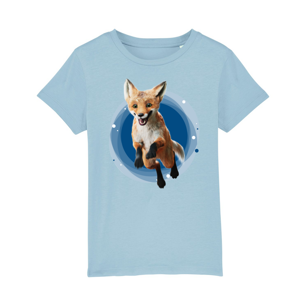 Rabbat, der Fuchs springend - Kids T-Shirt