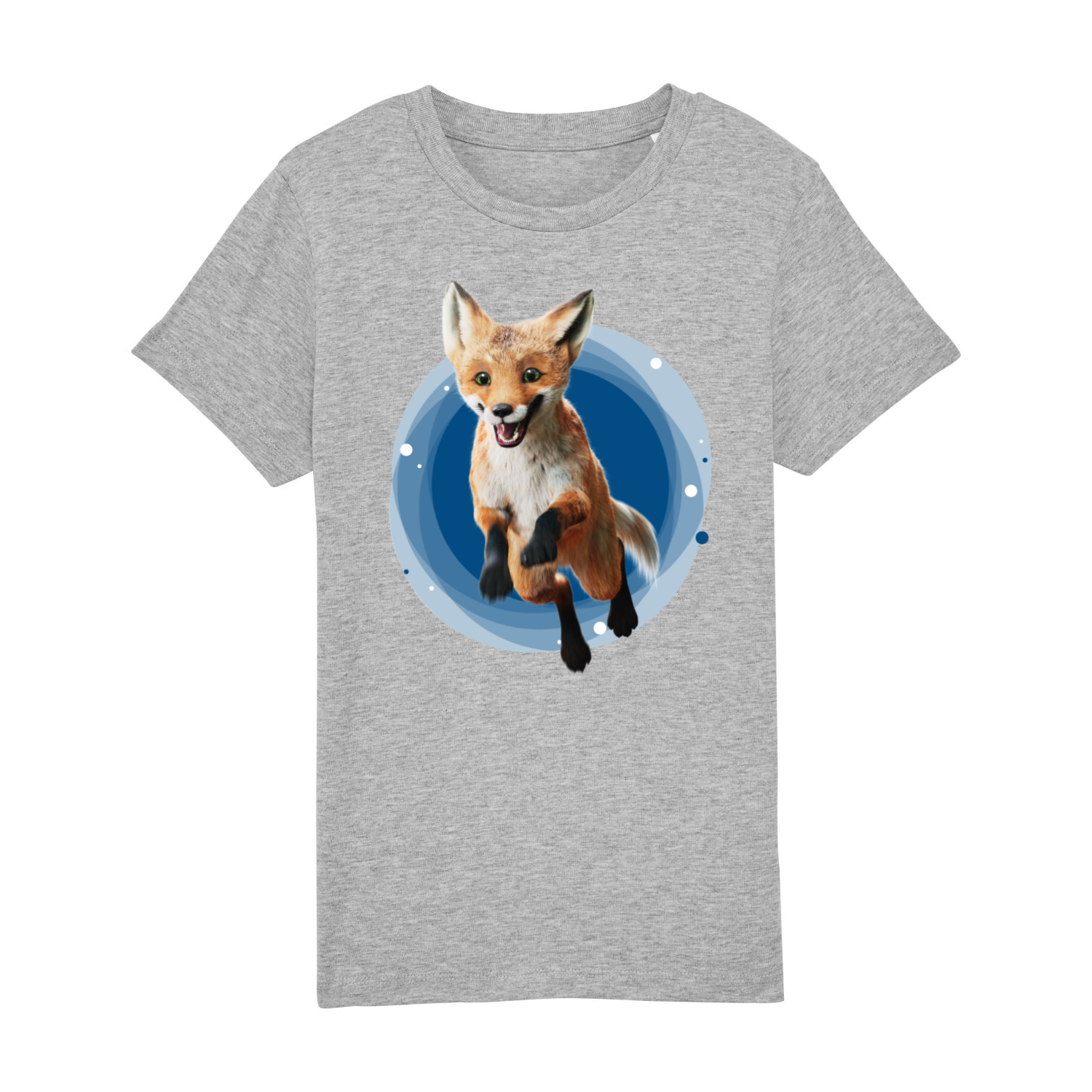 Rabbat, der Fuchs springend - Kids T-Shirt