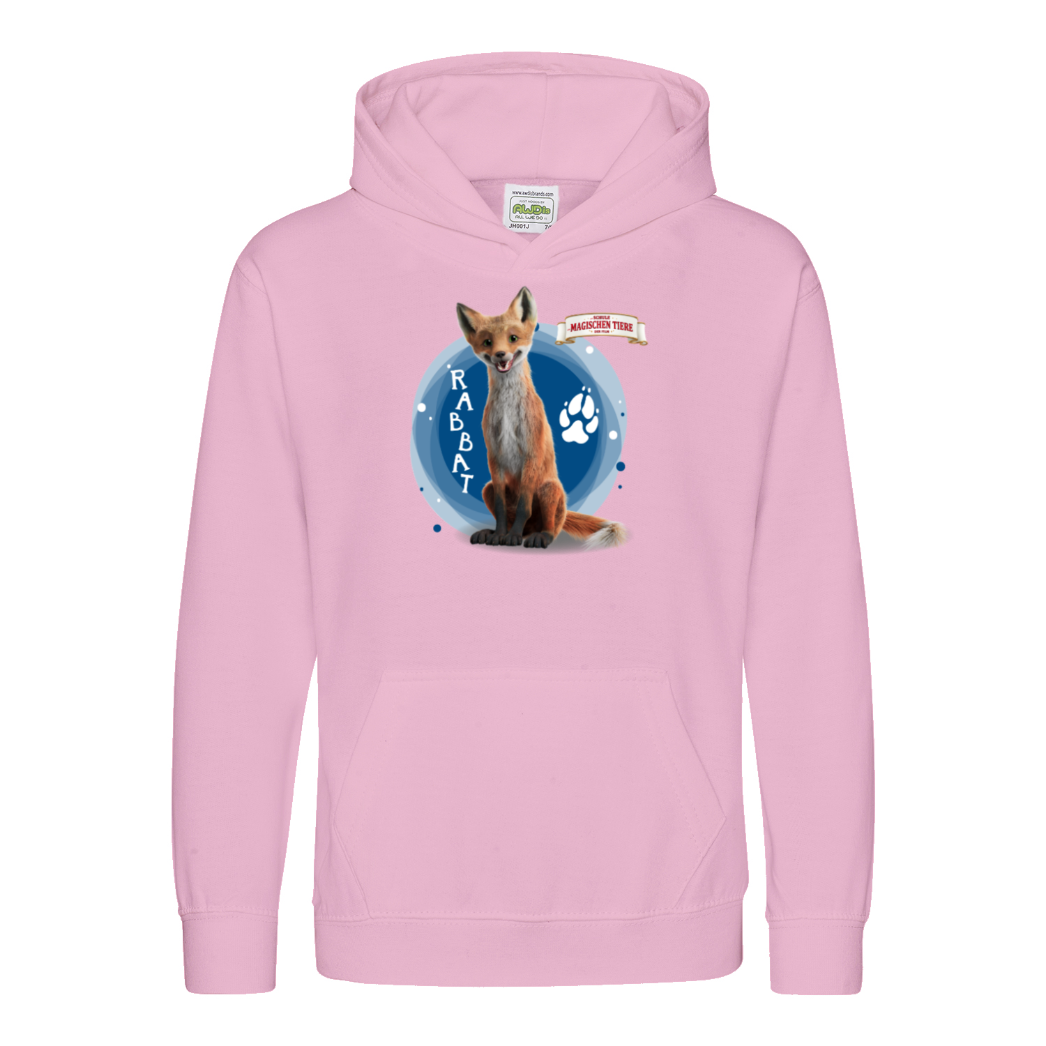 Rabbat, der Fuchs Namensshirt - Kids Hoodie