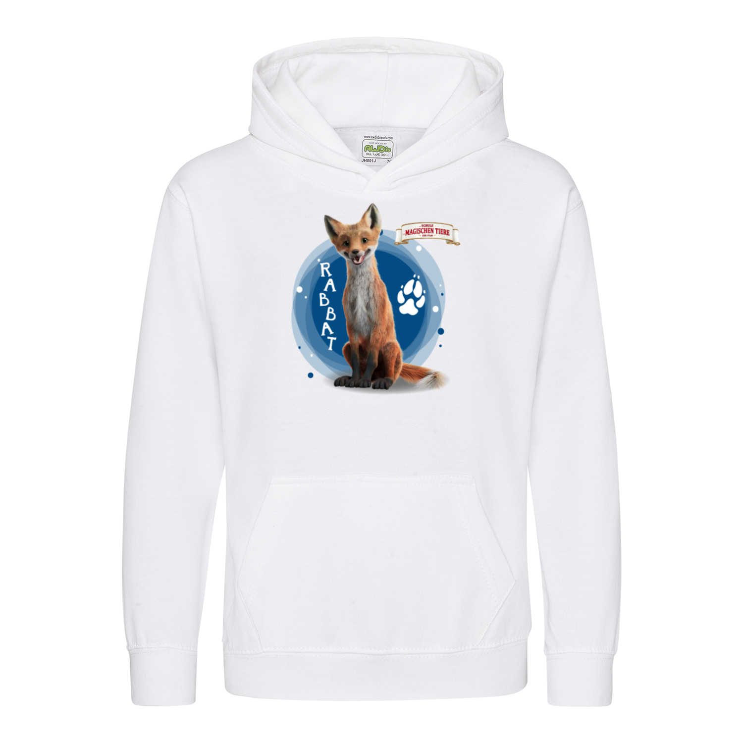 Rabbat, der Fuchs Namensshirt - Kids Hoodie