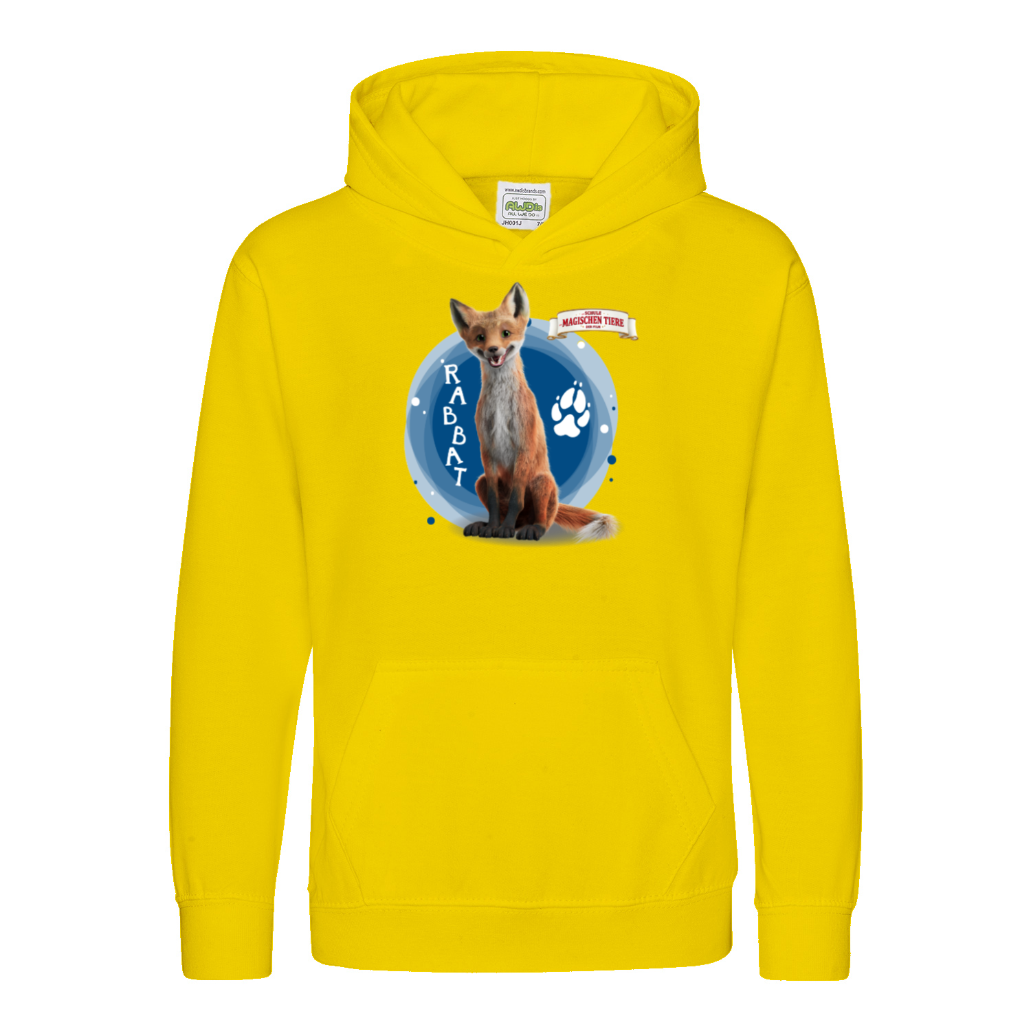 Rabbat, der Fuchs Namensshirt - Kids Hoodie