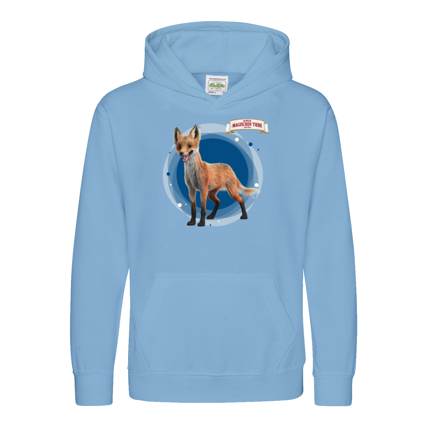 Rabbat, der Fuchs stehend - Kids Hoodie
