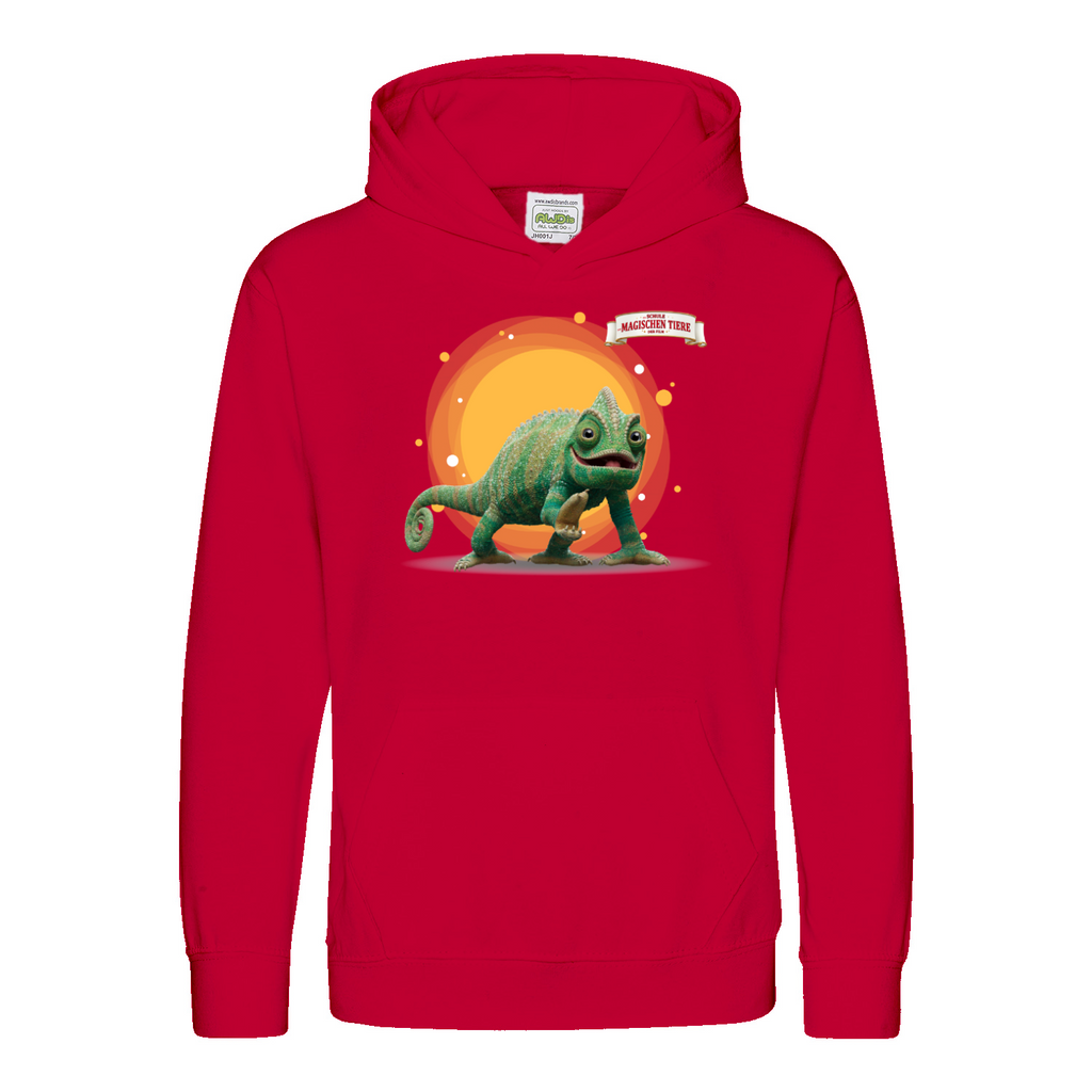 Caspar, das Chamäleon II - Kids Hoodie