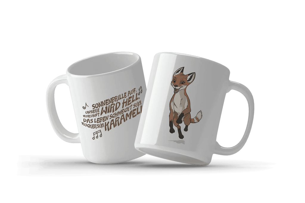Sonnenbrille auf - Rabbat - Tasse Weiß - Die Schule der magischen Tiere - Offizieller Shop zum Film
