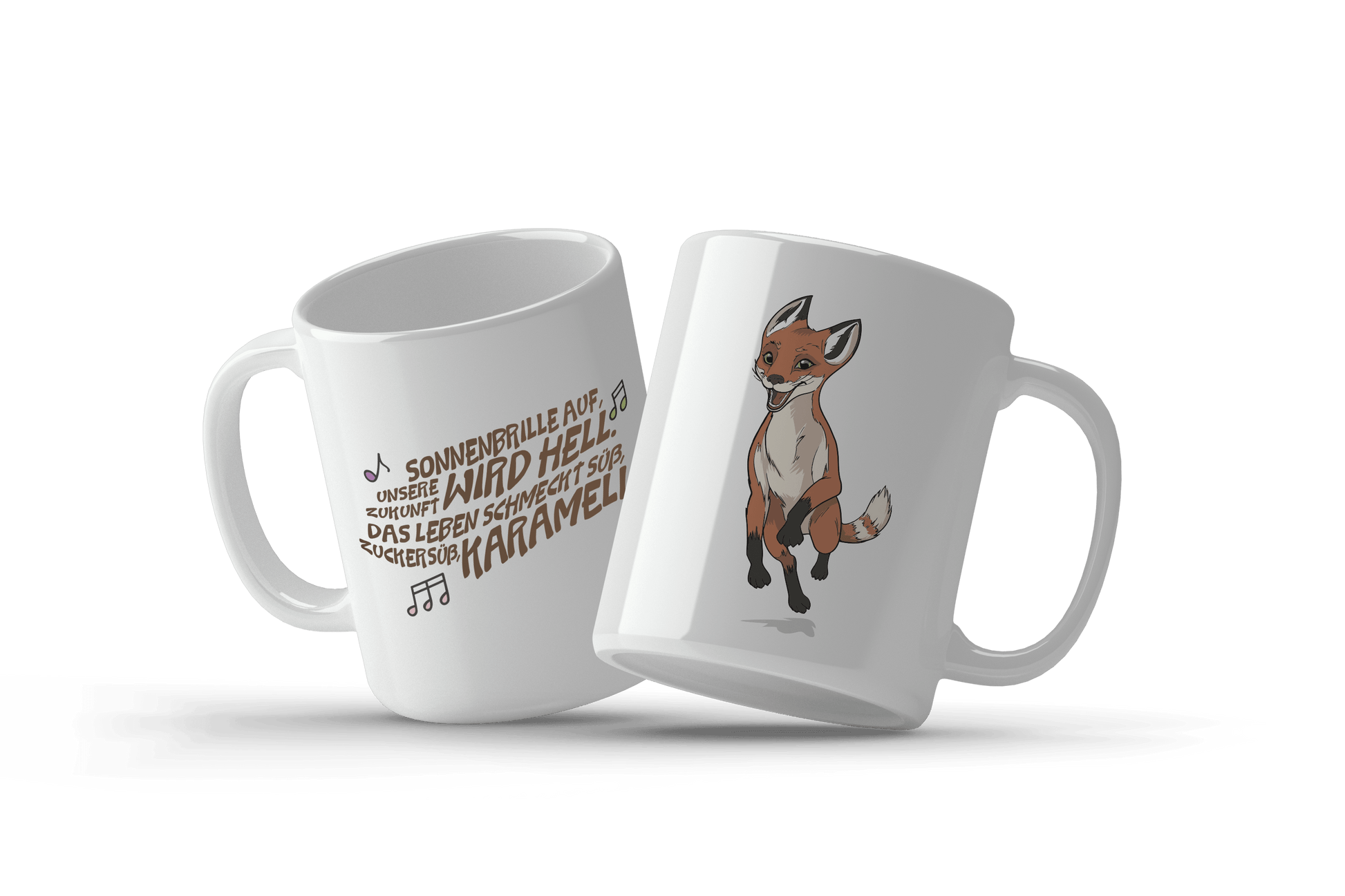 Sonnenbrille auf - Rabbat - Tasse Weiß - Die Schule der magischen Tiere - Offizieller Shop zum Film