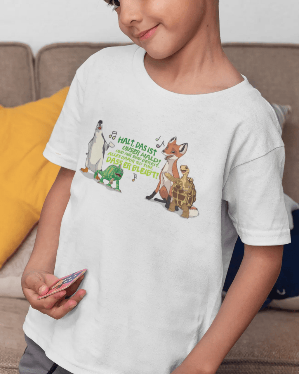 Halt, das ist unser Wald - Kids T-Shirt